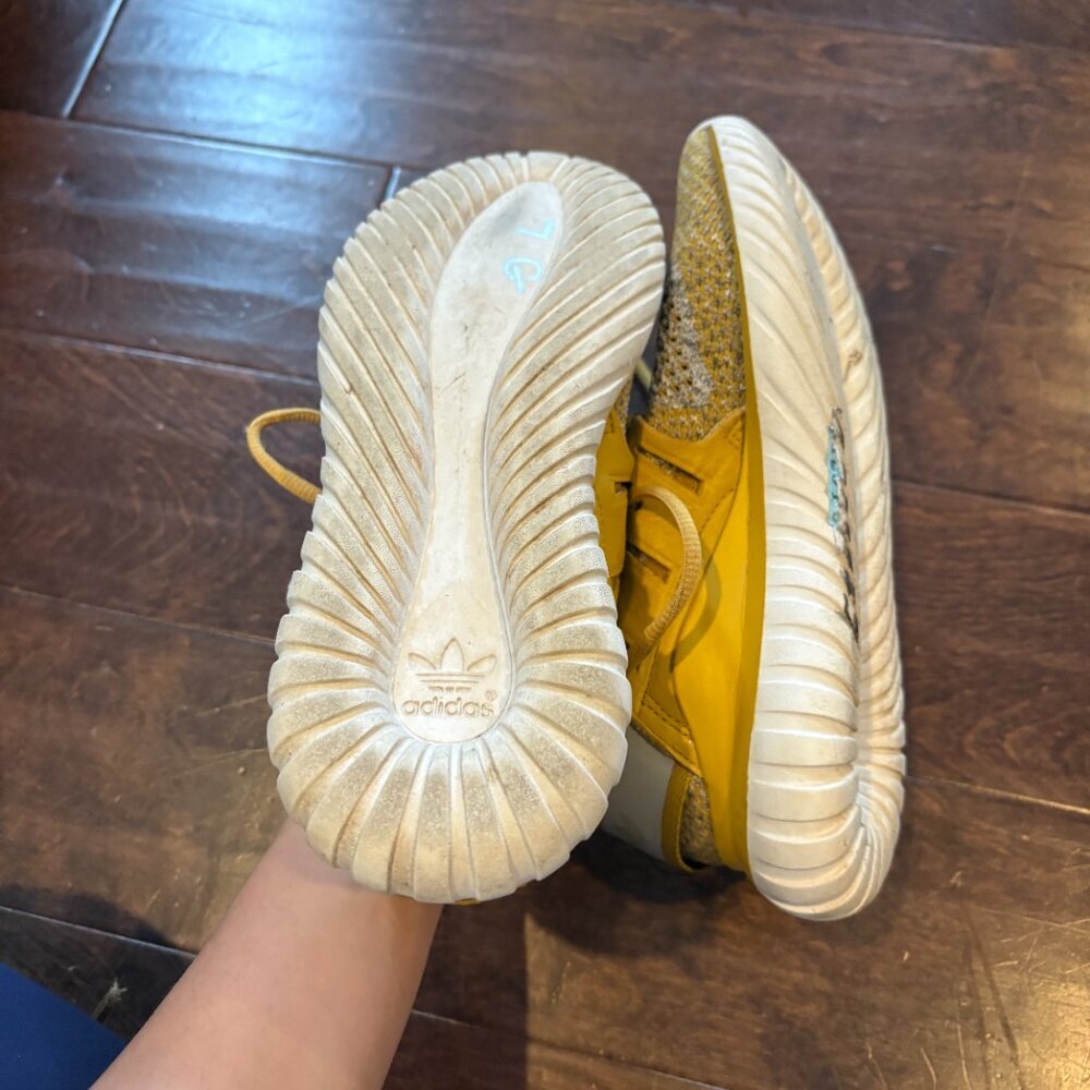 Adidas Tubular Nova St Nomad Yellow Granite Sneakers - Picture 4 of 5